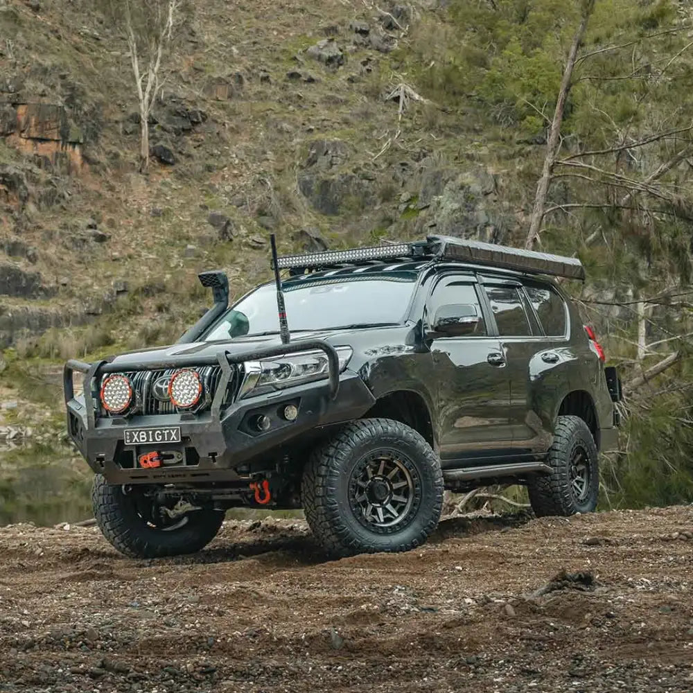 Rockarmor Rock Pack, Toyota Prado 150 Series 11/2017+ | GT Hoop Bullbar + Rock Sliders - Rock Pack