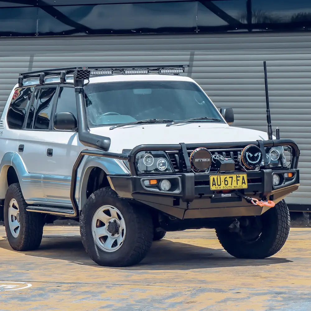 Rockarmor Premium Steel Bullbar - Toyota Prado 1996-2002 Bar Replace