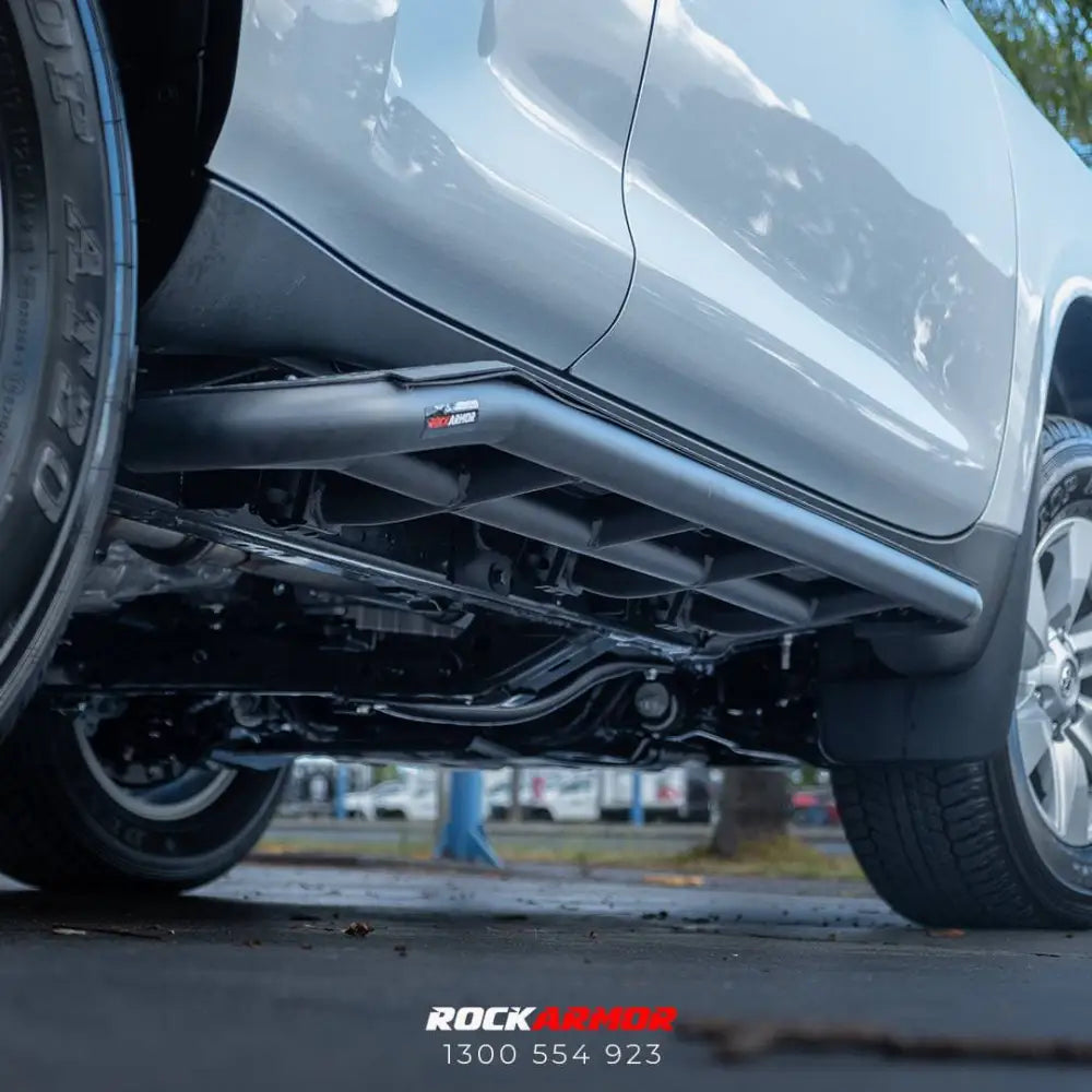Rockarmor Steel Rockslider Side Steps - Prado 150 2009-2024