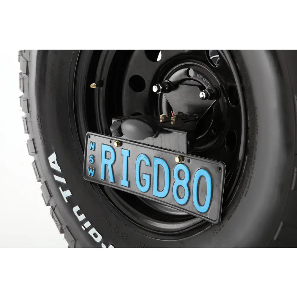 Rockarmor Steel Dual Wheel Carrier - Toyota Landcruiser Fj80 1992-1997