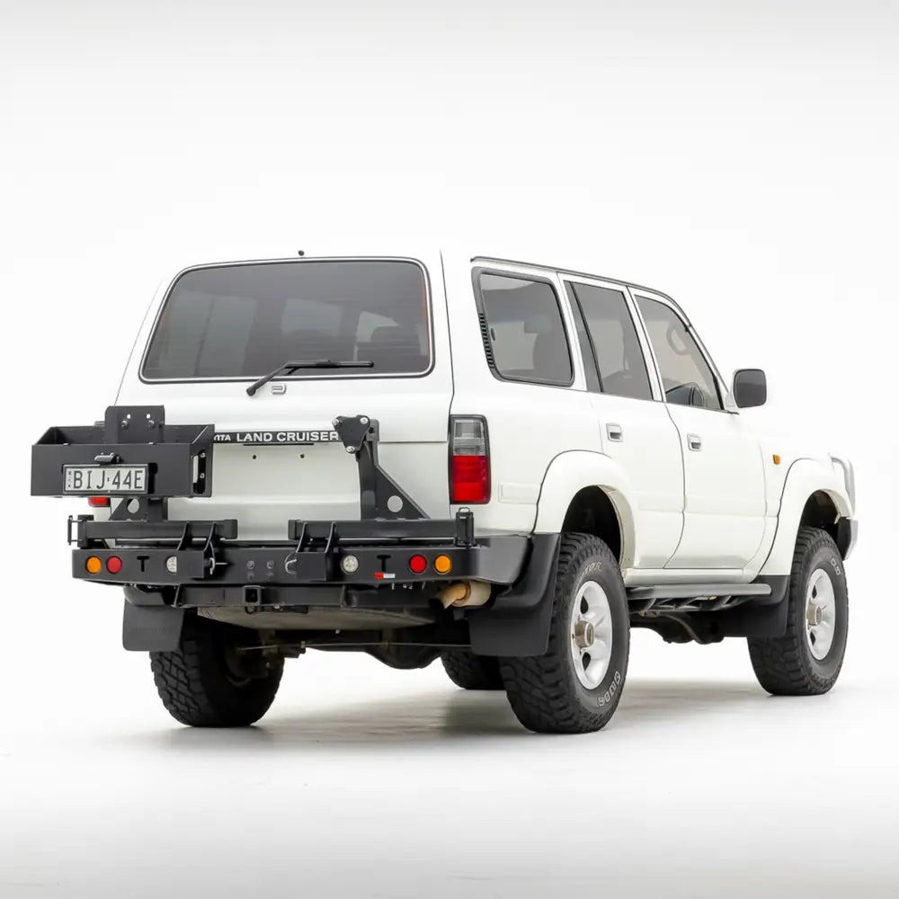 Rockarmor Steel Dual Wheel Carrier - Toyota Landcruiser Fj80 1992-1997