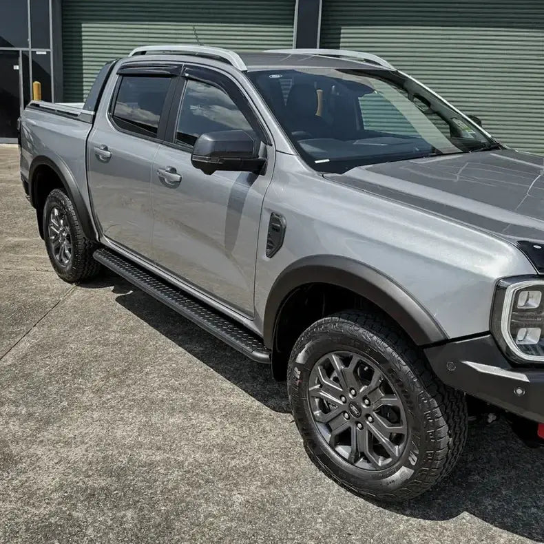 Rockarmor Steel Rockslider Side Steps To Suit Ford Ranger NEXTGEN 22+ - Side Steps