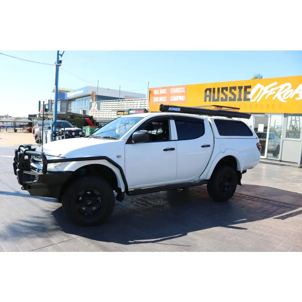 Rockarmor Steel Rockslider Side Steps - Mitsubishii Triton ML/MN 2006 - 2015