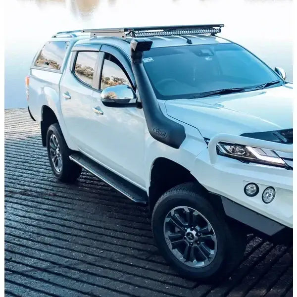 Rockarmor Steel Rockslider Side Steps To Suit Mitsubishi Triton MV - Side Steps