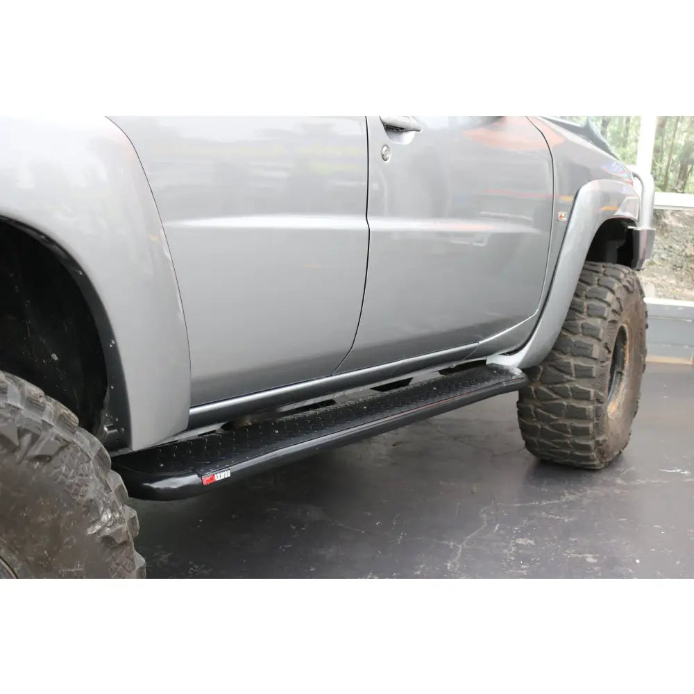 Rockarmor Steel Rockslider Side Steps - Nissan Patrol Y61 Gu1 & Gu4 1998 To Current