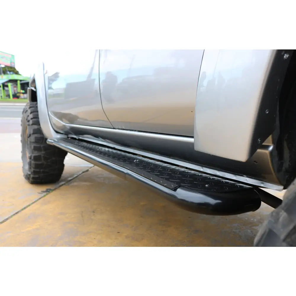 Rockarmor Steel Rockslider Side Steps - Nissan Patrol Y61 Gu1 & Gu4 1998 To Current
