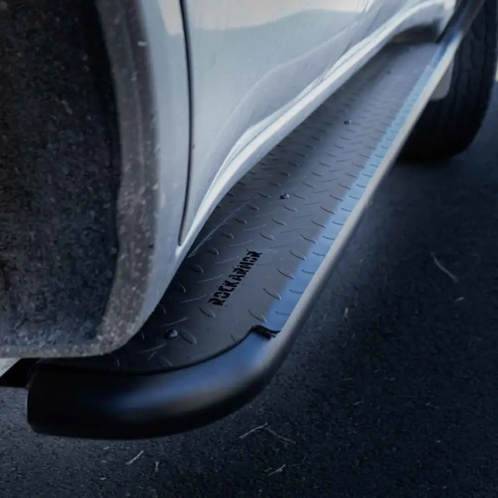 Rockarmor Steel Rockslider Side Steps - Toyota Landcruiser 105 1998-2007 Series Wagon Solid Live Axle