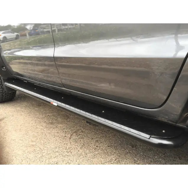 Rockarmor Steel Rockslider Side Steps - Vw Amorok 2010 To Current