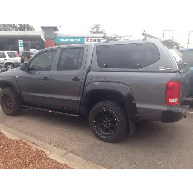 Rockarmor Steel Rockslider Side Steps - Vw Amorok 2010 To Current