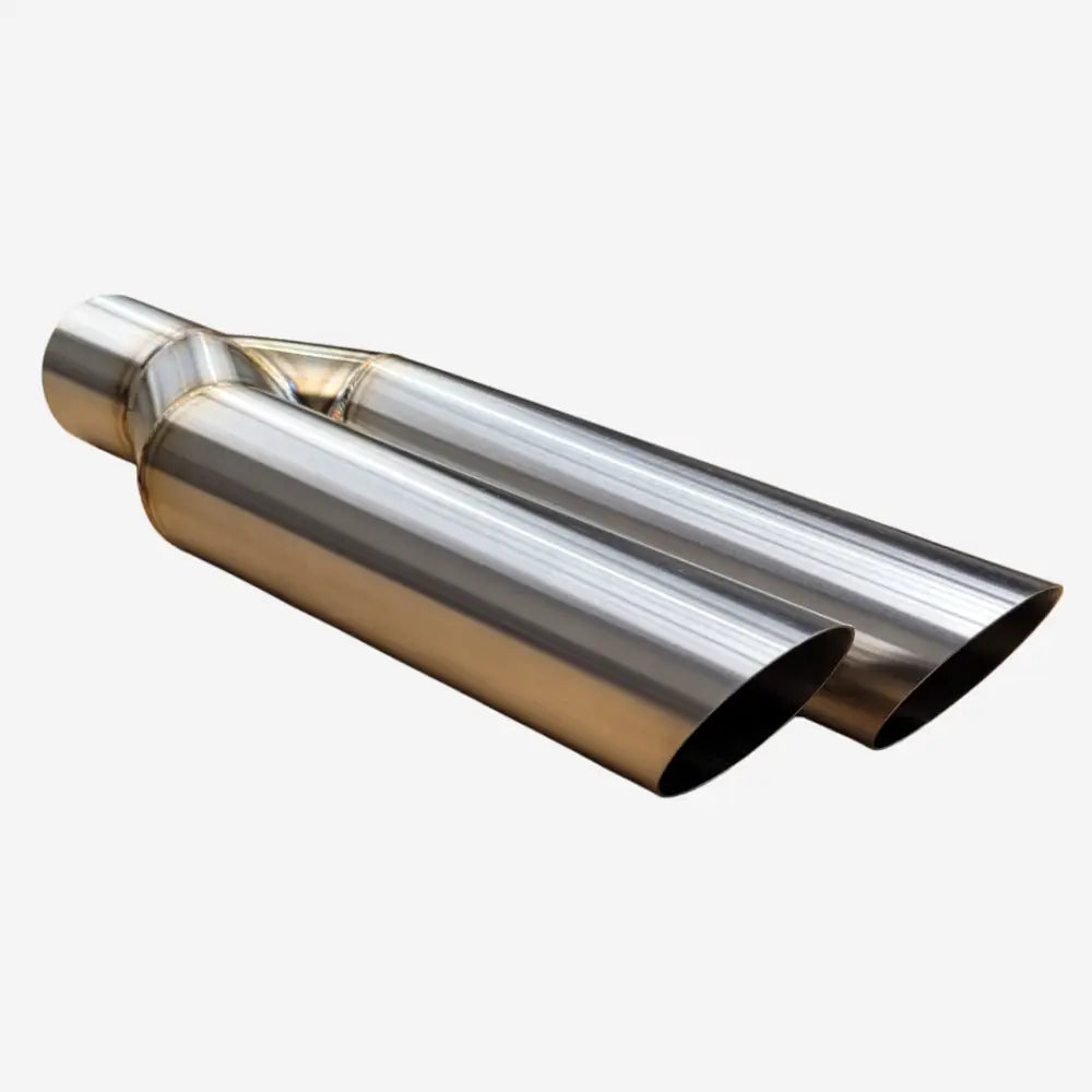 Slash Cut Staggered Shotgun Exhaust Tip