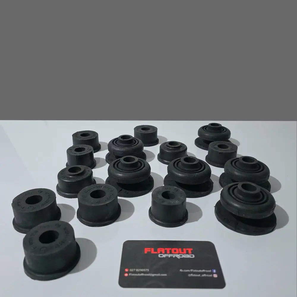 Toyota Hilux Body Mount Bushing Kit – 1983 to 1998 - Body bushing kit