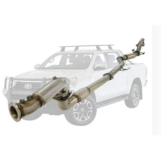 Toyota Hilux N80 1GD-FTV 2.8L 4Cyl - October 2015-ON Turbo Back Exhaust (DPF Model) - Exhaust