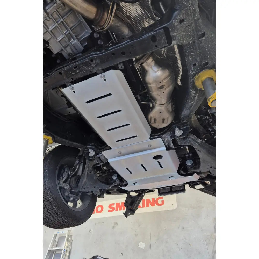 Toyota Landcruiser 300 series Bash Plates Gearbox view