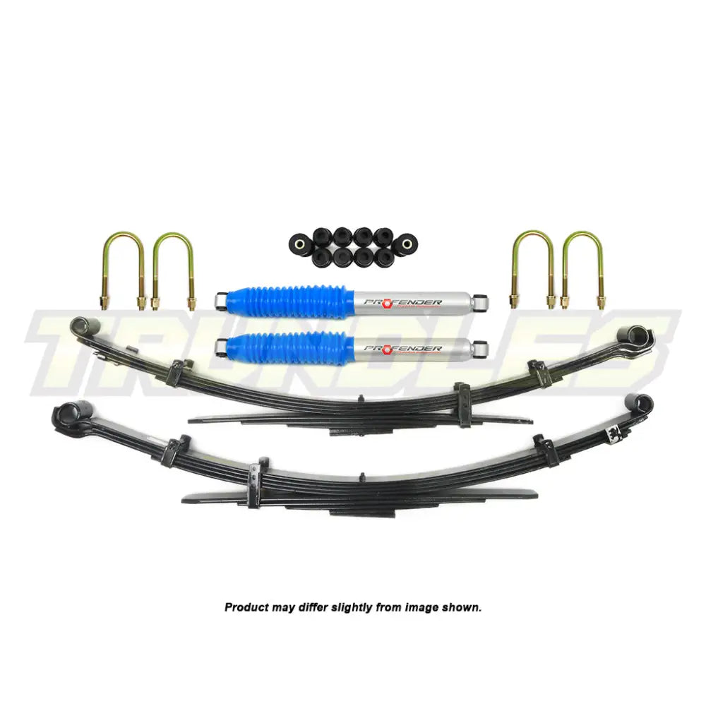Profender Gas Rear Lift Kit to suit Toyota Landcruiser 76 Series Wagon 2007-Onwards