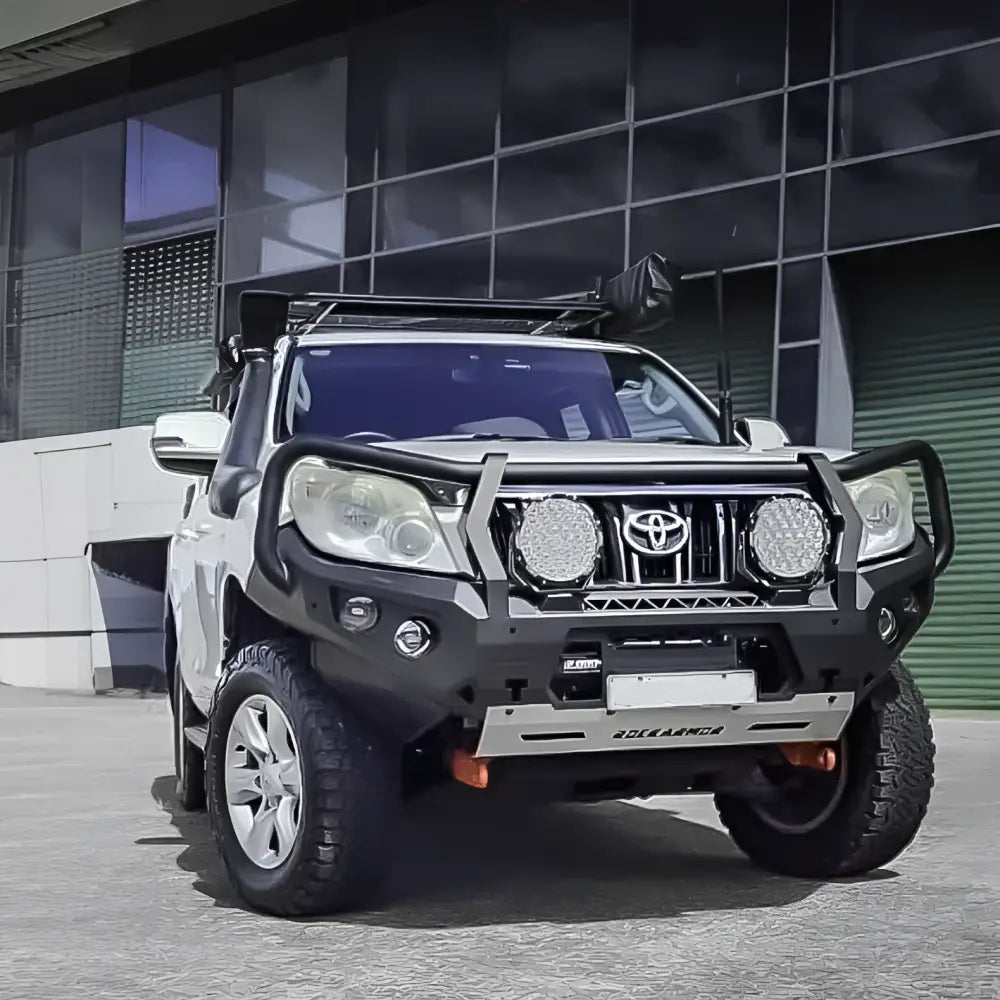 Rockarmor Gt Steel Hoop Bull Bar - Toyota Prado 150 Series 2009-2015 - Winch Bar